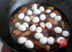 红烧肉炖鹌鹑蛋的做法图解8