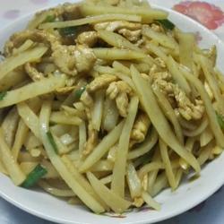 鸡肉土豆丝的做法[图]