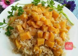 红薯陈皮糯米饭！的做法图解7