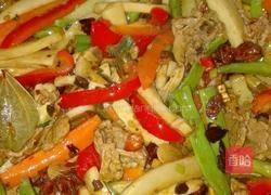 风味香麻牛肉干锅的做法图解29