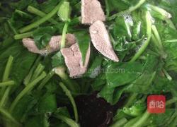 菠菜猪肝汤的做法图解6