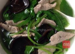 菠菜猪肝汤的做法图解8