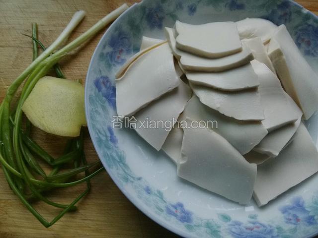 豆腐切片