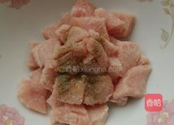 青椒肉段的做法图解3