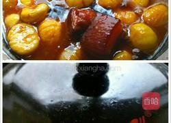 板栗花雕红烧肉的做法图解11