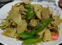 尖椒干豆腐的做法图解5