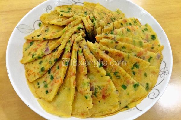 彩蔬鸡蛋饼(完整版)