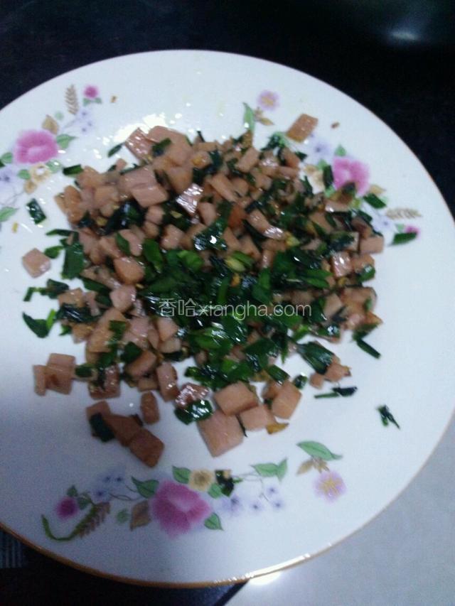盛出来备用