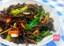 手撕牛肉炒木耳的做法图解9