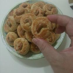 玫瑰花香腰果酥的做法[图]