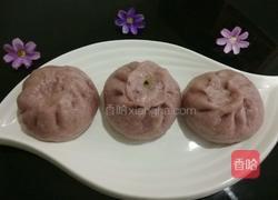 紫薯香菇青菜包的做法图解12