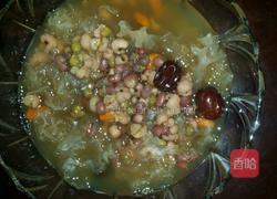  薏米百合莲子羹的做法图解3