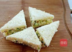 快手鸡蛋三明治的做法图解8