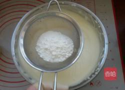 法式全蛋椰粉海绵蛋糕的做法图解4