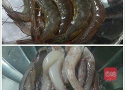 海鲜炒饭的做法图解1