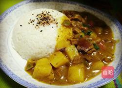 土豆牛肉咖喱饭的做法图解7