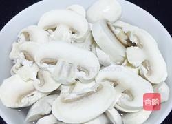 口蘑烧菜心的做法图解4