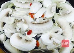 口蘑烧菜心的做法图解8