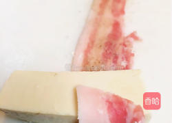 紫苏五花肉包豆腐的做法图解3