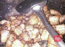 豇豆干烧肉的做法图解3