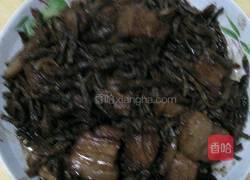 豇豆干烧肉的做法图解6