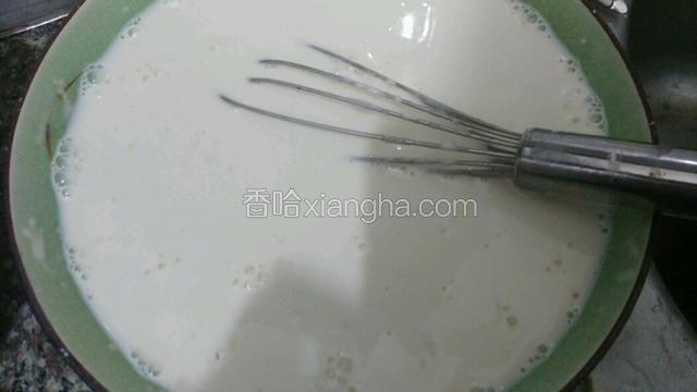 搅拌至无颗粒