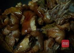 花生焖猪手的做法图解6