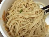 蒜蓉葱香捞面