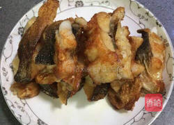 香煎雄鱼块的做法图解8