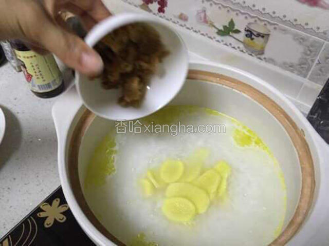 然后加入冬菜