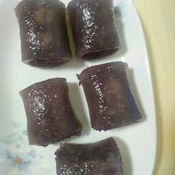 紫薯西米卷的做法[图]