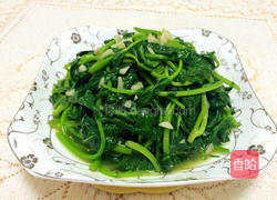 蒜香红薯叶的做法图解7