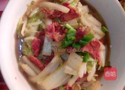 家常白菜牛肉的做法图解7