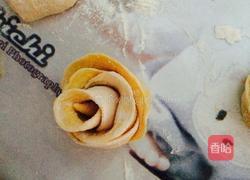 玫瑰花南瓜馒头的做法图解8