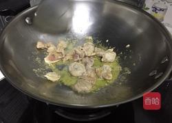 紫菜心炒肉片的做法图解3