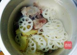 莲藕炖猪尾骨的做法图解6