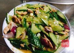 黄瓜炒肉的做法图解9