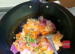 洋葱炒西红柿的做法图解9