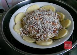 土豆糯米蒸里脊肉的做法图解8
