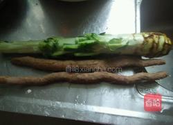 莴笋炒山药的做法图解1