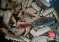 烧肉炒莴笋的做法图解4