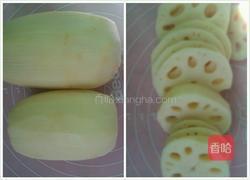 胭脂藕片的做法图解1