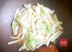 酸辣大白菜的做法图解4