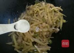 瓢瓜炒瘦肉的做法图解9