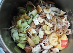 红烧肉八爪鱼炖莲藕的做法图解8