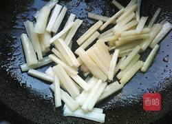 藕丝炒肉段的做法图解10