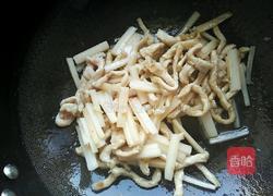 藕丝炒肉段的做法图解12