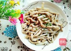 藕丝炒肉段的做法图解17