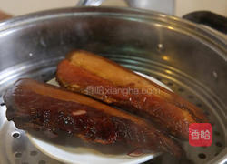 香干炒腊肉的做法图解2