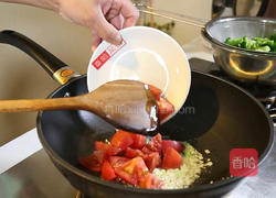 番茄炒西兰花的做法图解5